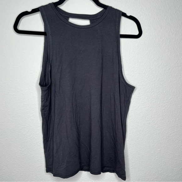 NWT ALALA Sleeveless Keyhole Muscle Atheletic Tank Black Size Small - Picture 13 of 14